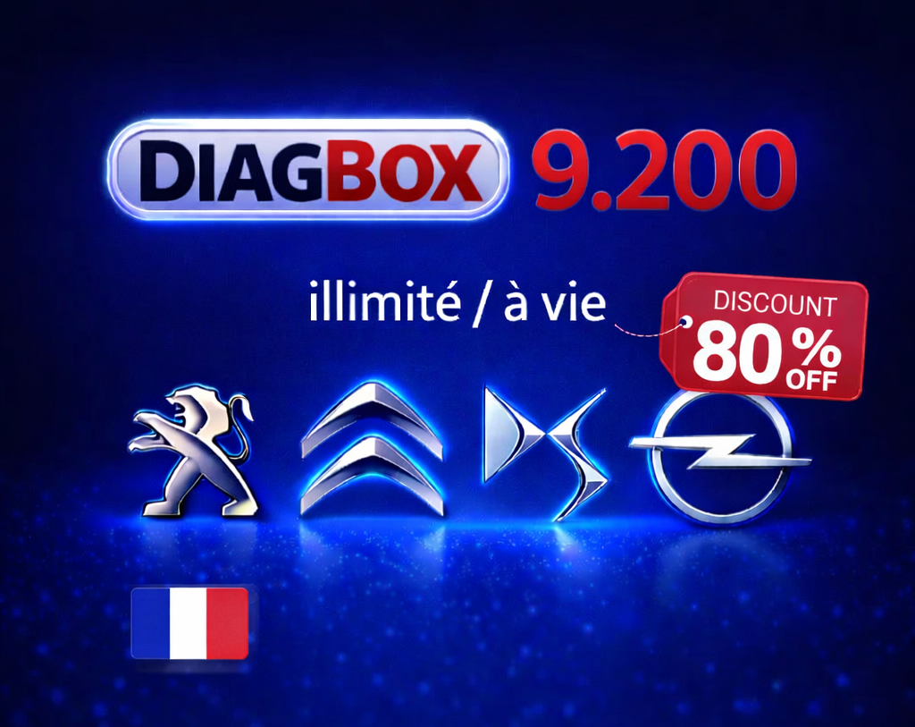 Télécharger Diagbox 9.200 – Logiciel de Diagnostic Professionnel PSA (Peugeot, Citroën, DS, Opel) - FR